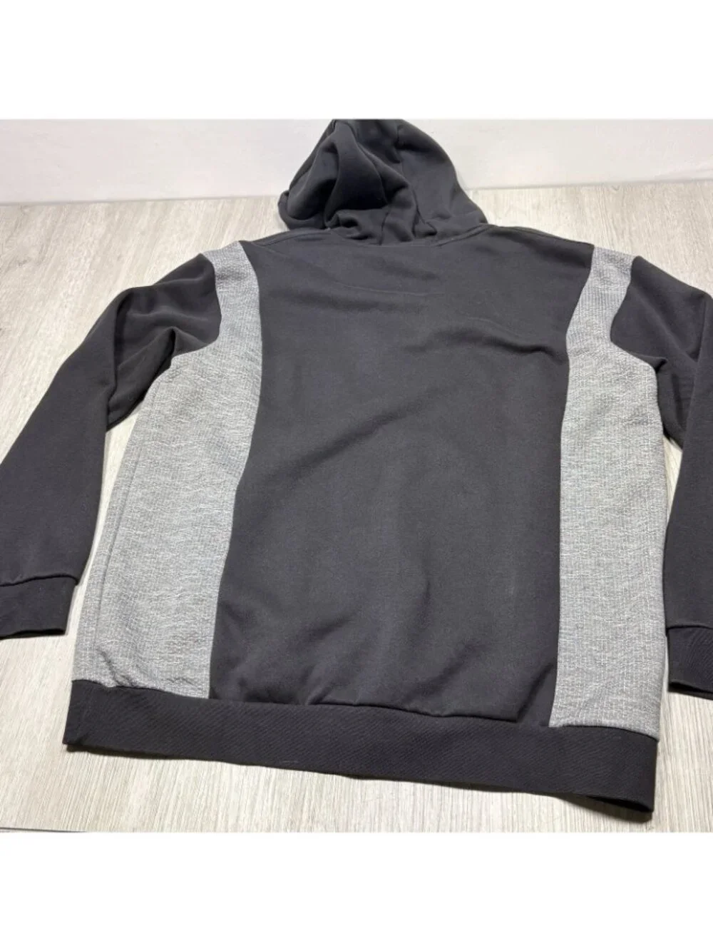 XL Men's Black Adidas Sweatshirt Hoodie Quarter Zip Pull Over